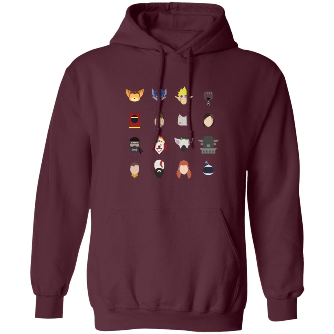 Playstation Merch Playstation Studios Character Icons Shirt - Teechipus