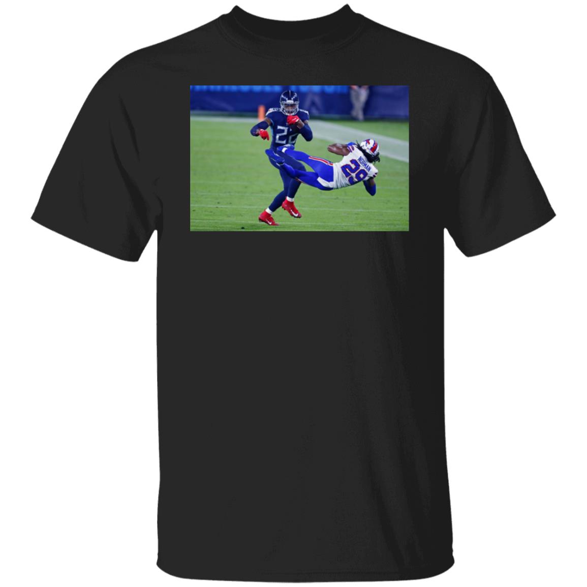 Derrick Henry Stiff Arm Josh Norman Shirt - Teechipus