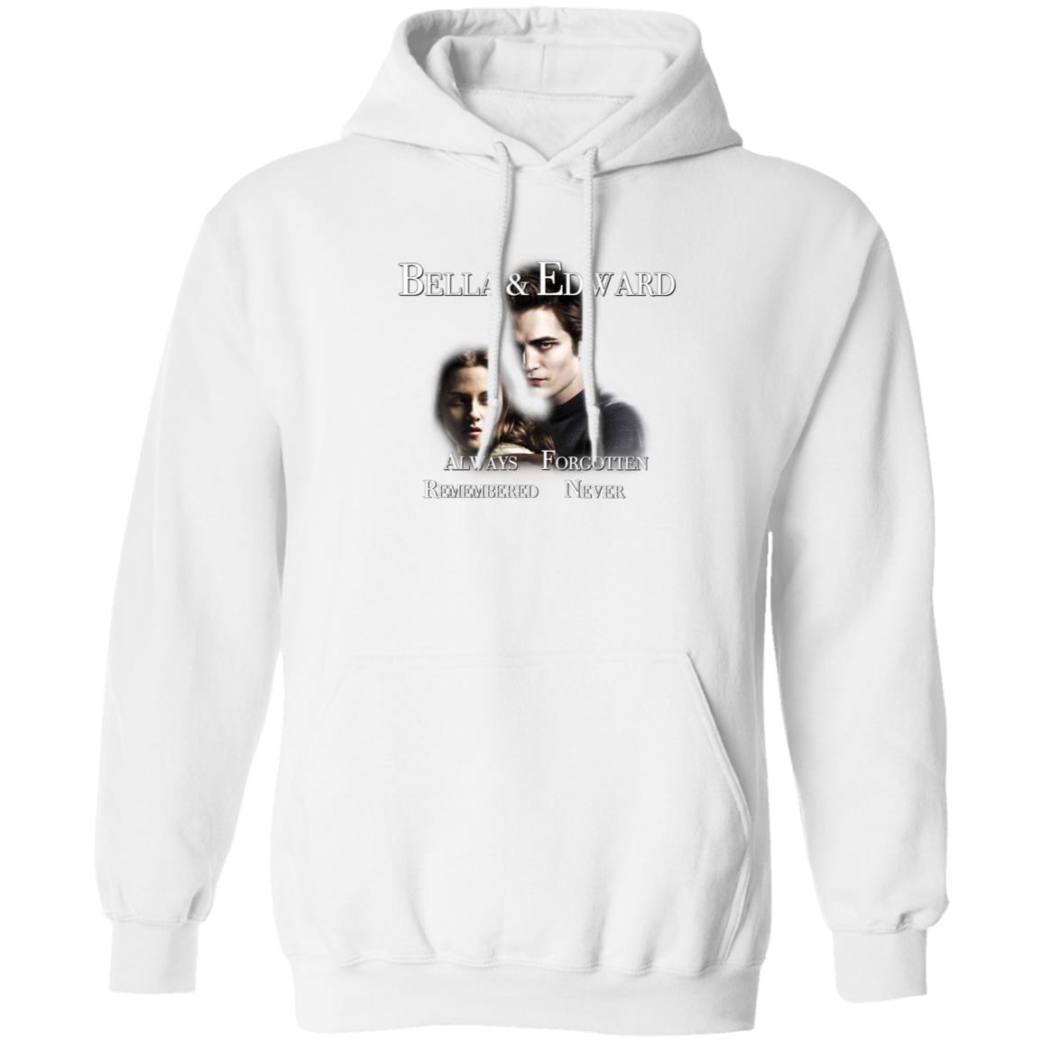 Bella And Edward Always Forgotten Never Remembered Shirt Prayingg Merch Vampire Love Shirt - Teechipus