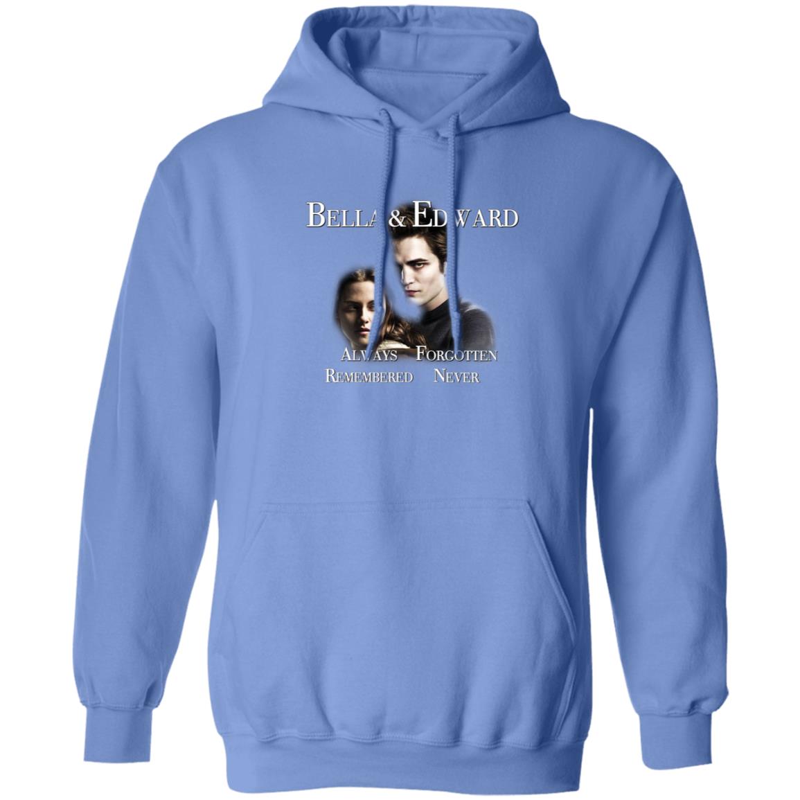 Bella And Edward Always Forgotten Never Remembered Shirt Prayingg Merch Vampire Love Shirt - Teechipus
