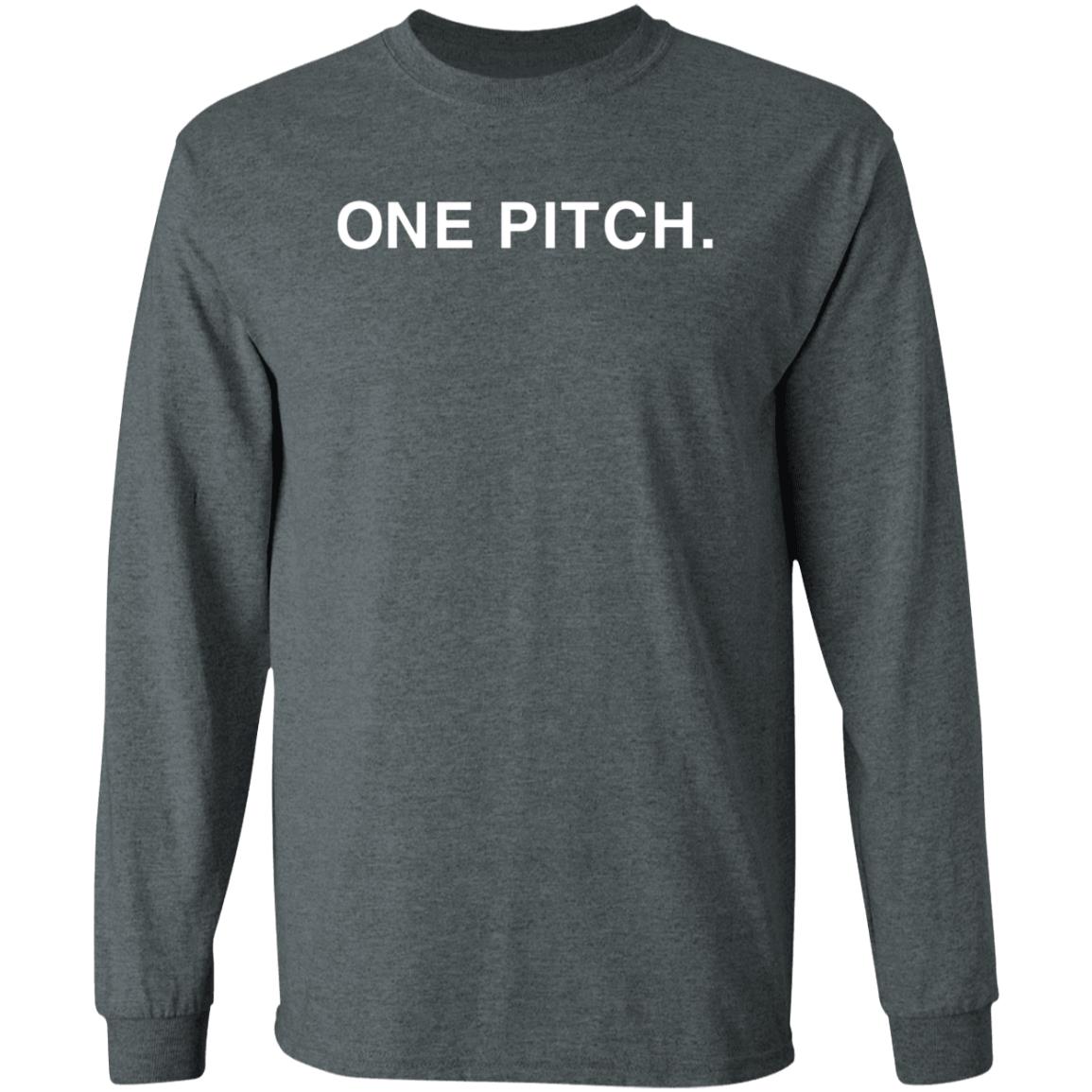 One Pitch Shirt Obvious Shirts Javier Baez One Pitch Shirt - Teechipus