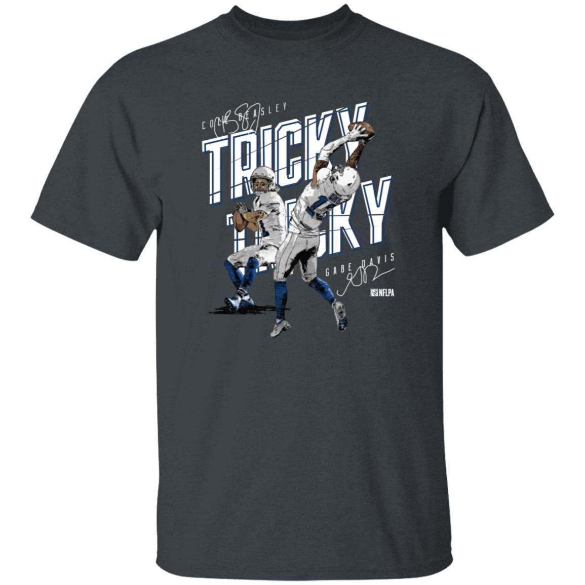 Cole Beasley And Gabe Davis Tricky Tricky Shirt Cole Beasley Covid-19 Statement Shirt - Teechipus