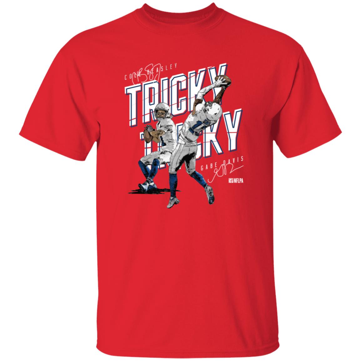 Cole Beasley And Gabe Davis Tricky Tricky Shirt Cole Beasley Covid-19 Statement Shirt - Teechipus