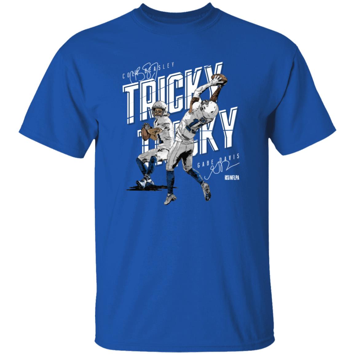 Cole Beasley And Gabe Davis Tricky Tricky Shirt Cole Beasley Covid-19 Statement Shirt - Teechipus