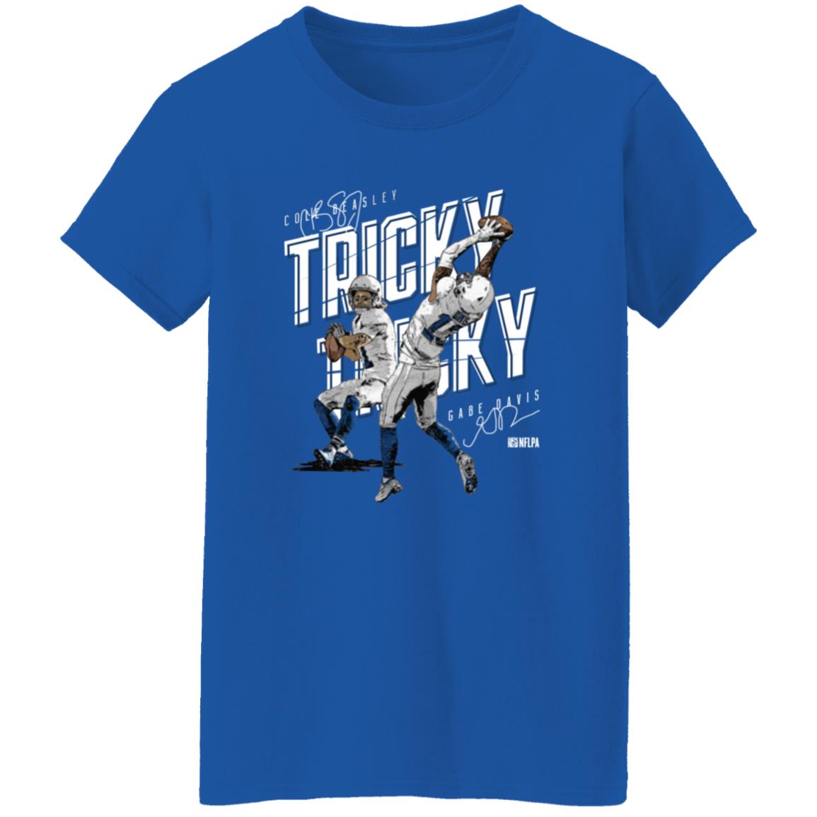 Cole Beasley And Gabe Davis Tricky Tricky Shirt Cole Beasley Covid-19 Statement Shirt - Teechipus