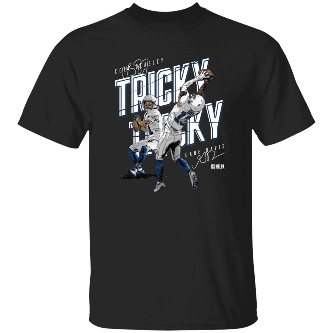 Cole Beasley And Gabe Davis Tricky Tricky Shirt Cole Beasley Covid-19 Statement Shirt - Teechipus
