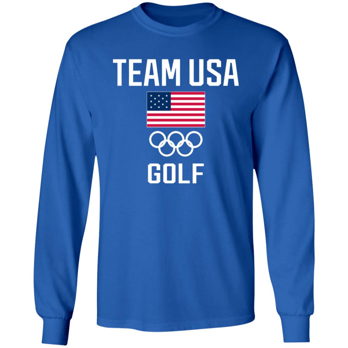 Usa Olympic Golf Shirt Olympic Golf Schedule Shirt Team Usa Golf Shirt - Teechipus