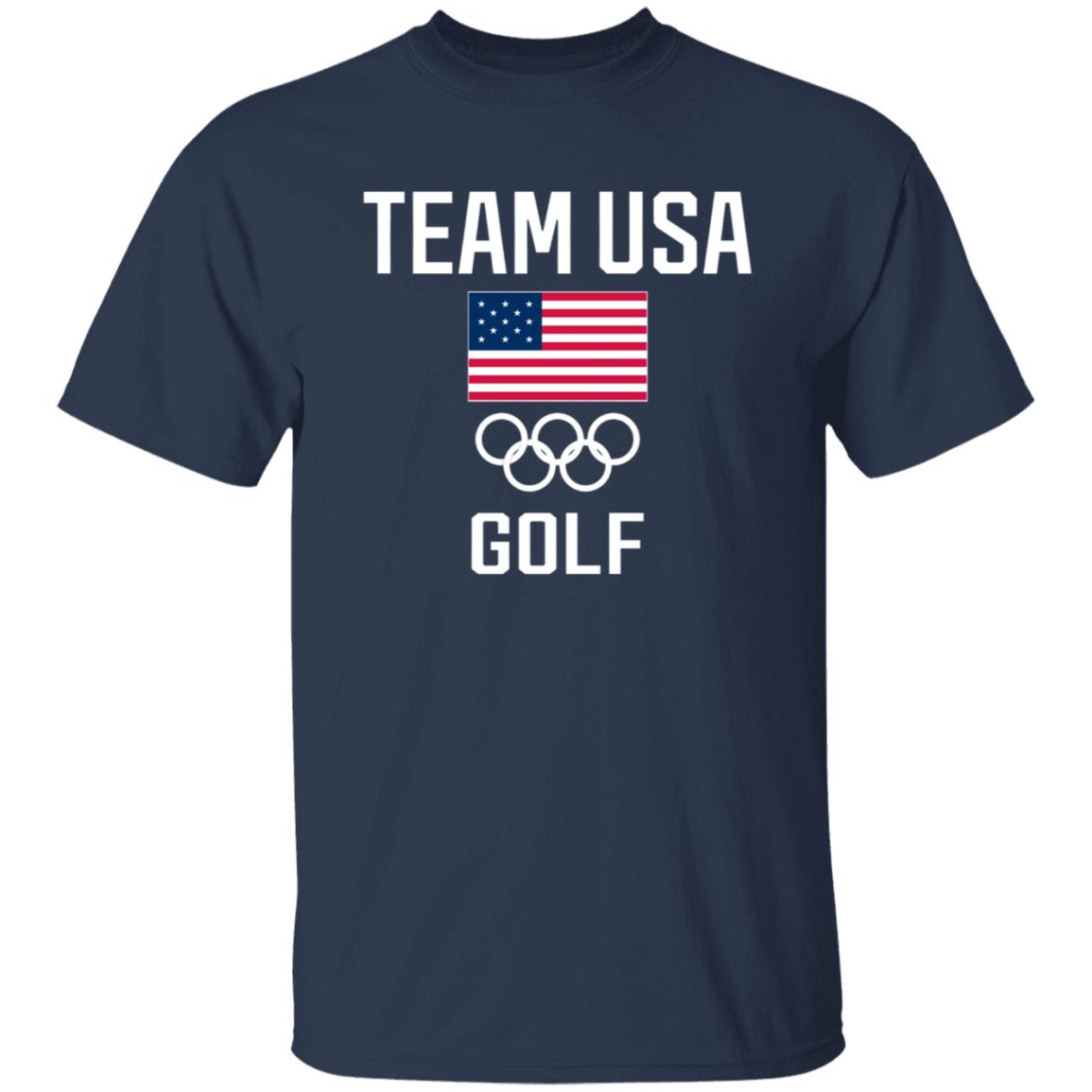 Usa Olympic Golf Shirt Olympic Golf Schedule Shirt Team Usa Golf Shirt - Teechipus