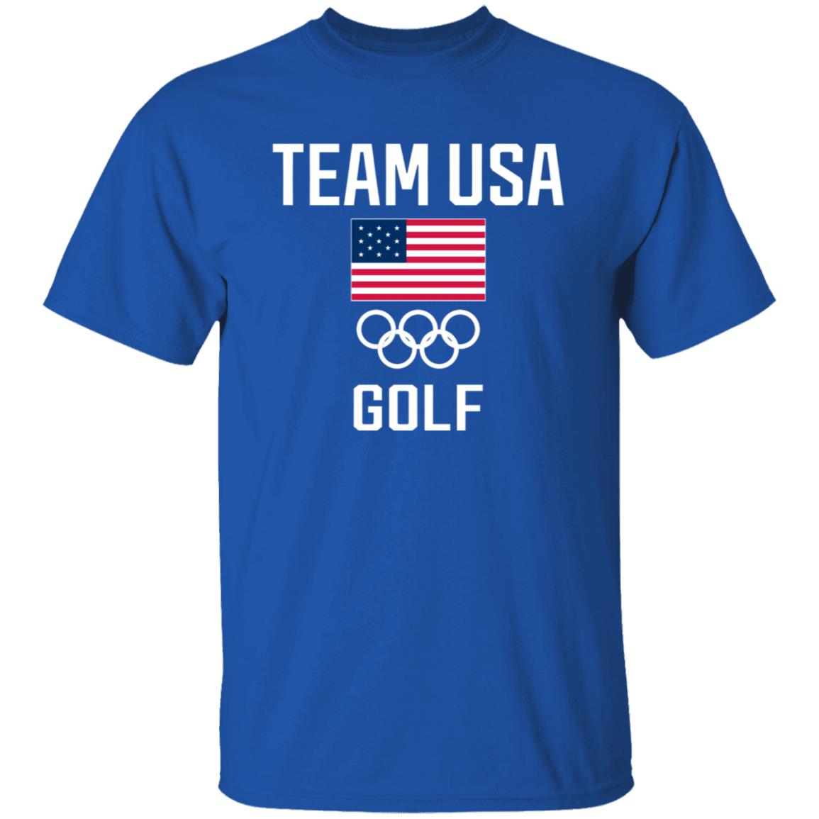 Usa Olympic Golf Shirt Olympic Golf Schedule Shirt Team Usa Golf Shirt - Teechipus