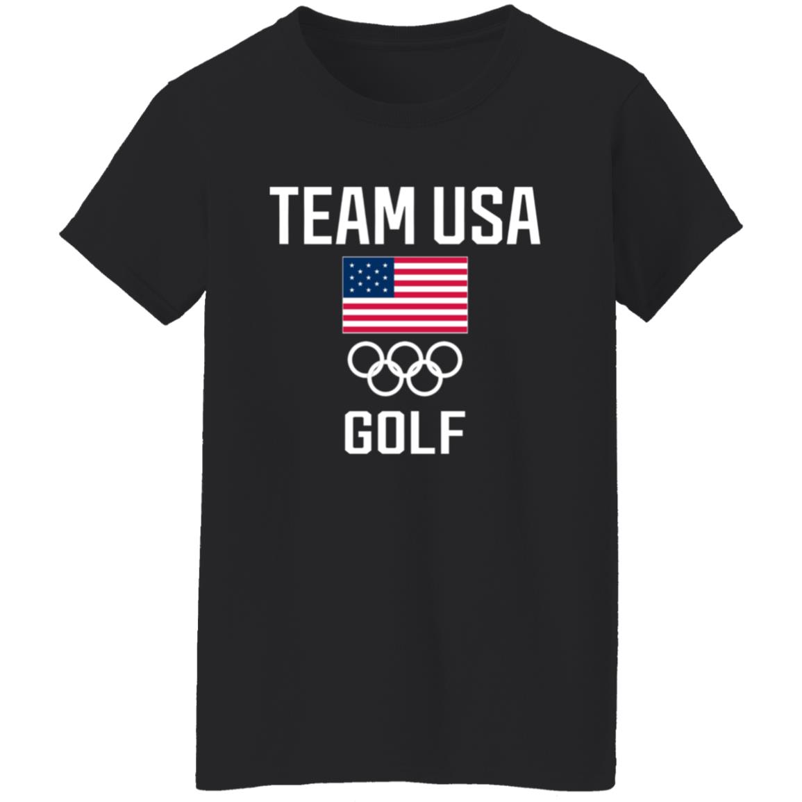 Usa Olympic Golf Shirt Olympic Golf Schedule Shirt Team Usa Golf Shirt - Teechipus