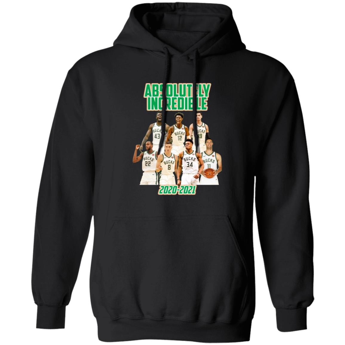 Bucks Absolutely Incredible 2020 2021 Shirt - Teechipus