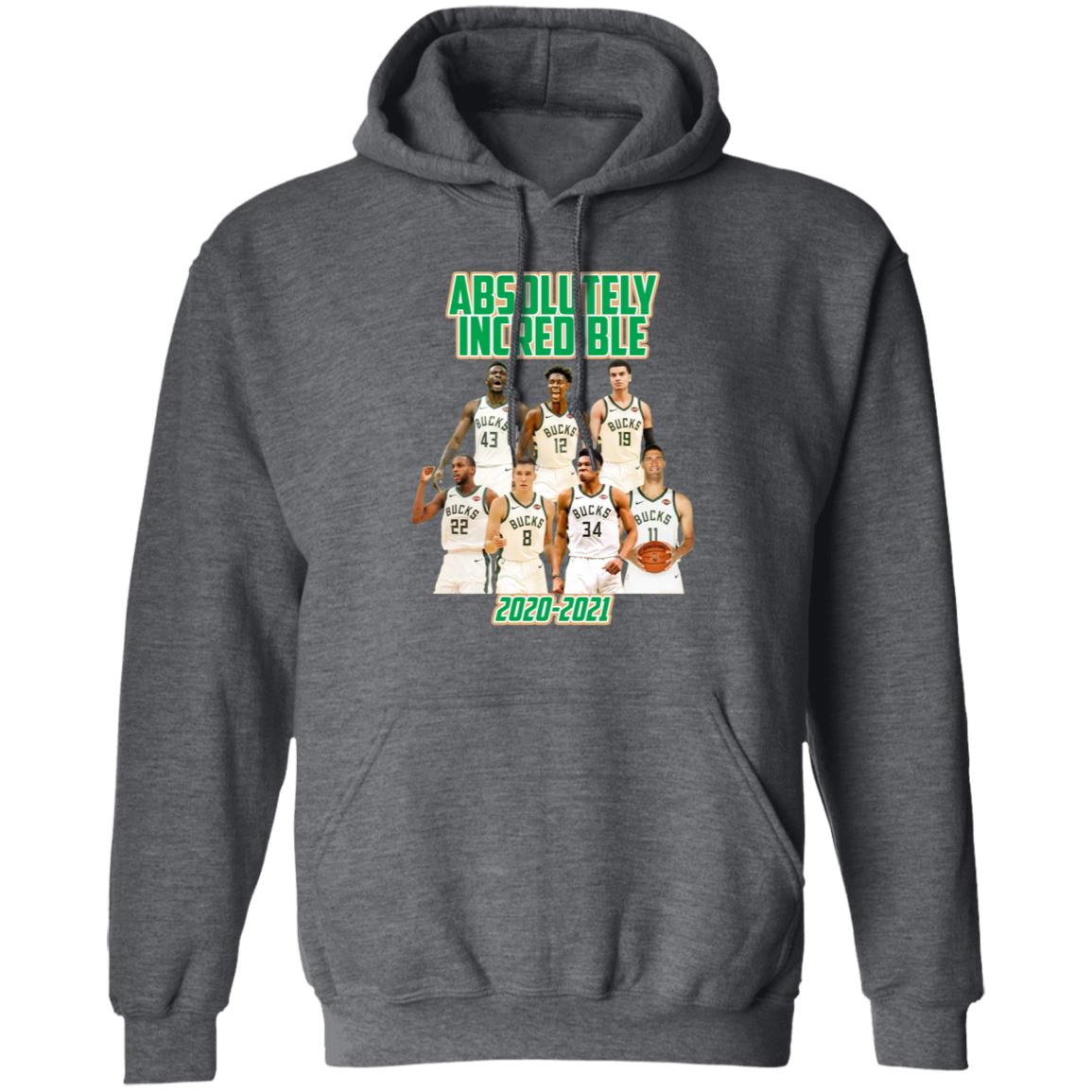 Bucks Absolutely Incredible 2020 2021 Shirt - Teechipus