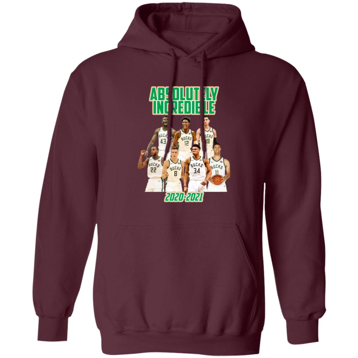 Bucks Absolutely Incredible 2020 2021 Shirt - Teechipus