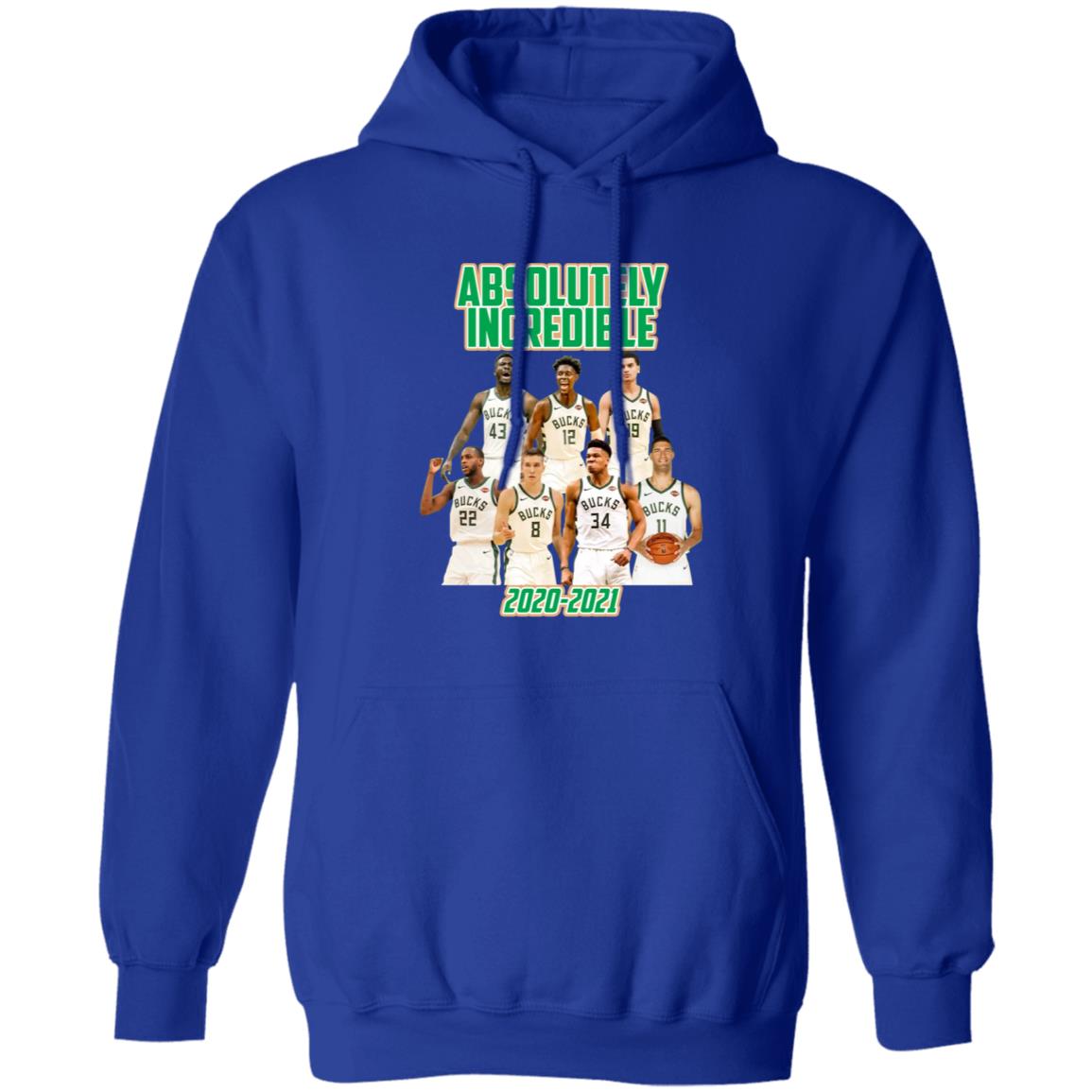 Bucks Absolutely Incredible 2020 2021 Shirt - Teechipus