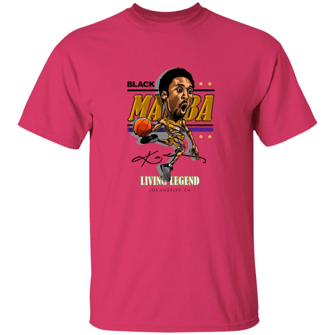 Black Mamba Kobe Living Legend Los Angeles Ca Shirt - Teechipus