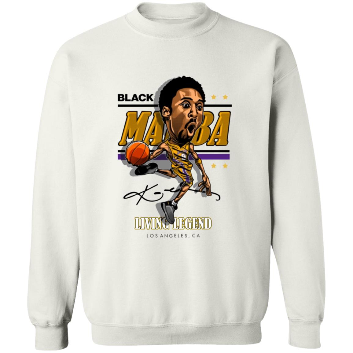 Black Mamba Kobe Living Legend Los Angeles Ca Shirt - Teechipus