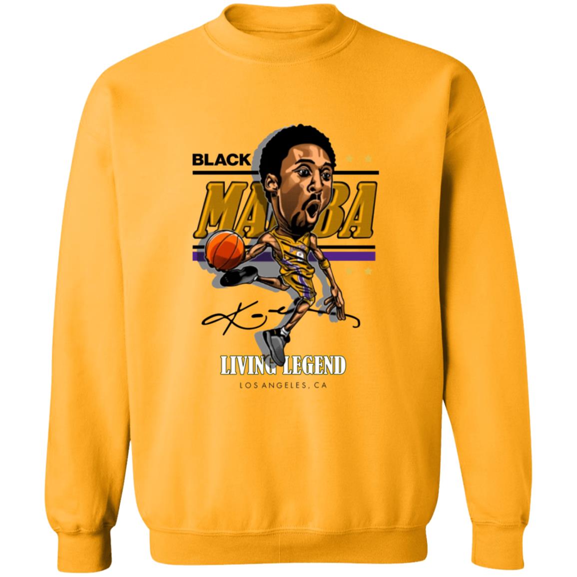 Black Mamba Kobe Living Legend Los Angeles Ca Shirt - Teechipus