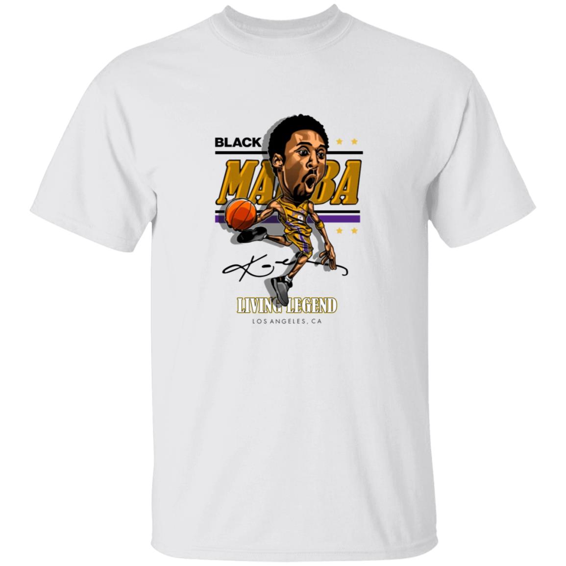 Black Mamba Kobe Living Legend Los Angeles Ca Shirt - Teechipus