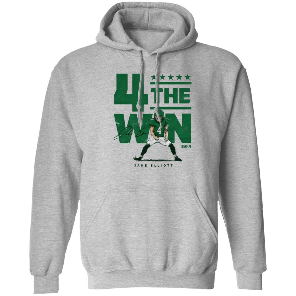 4 The Win Jake Elliott Shirt Nick Sirianni Is Wearing Jake Elliott 4 The Win Shirt - Teechipus
