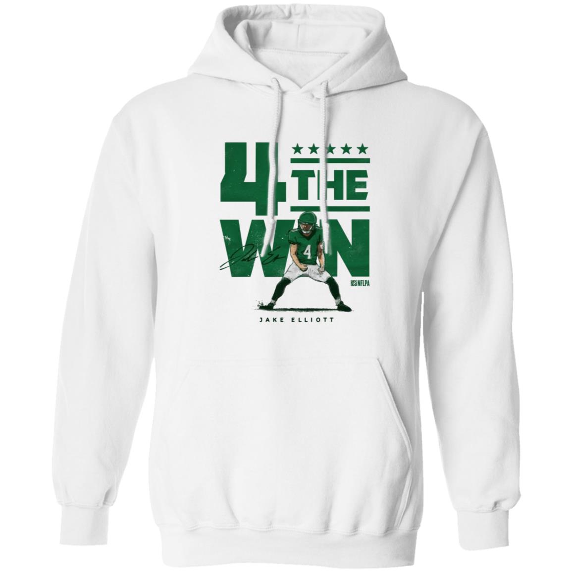 4 The Win Jake Elliott Shirt Nick Sirianni Is Wearing Jake Elliott 4 The Win Shirt - Teechipus