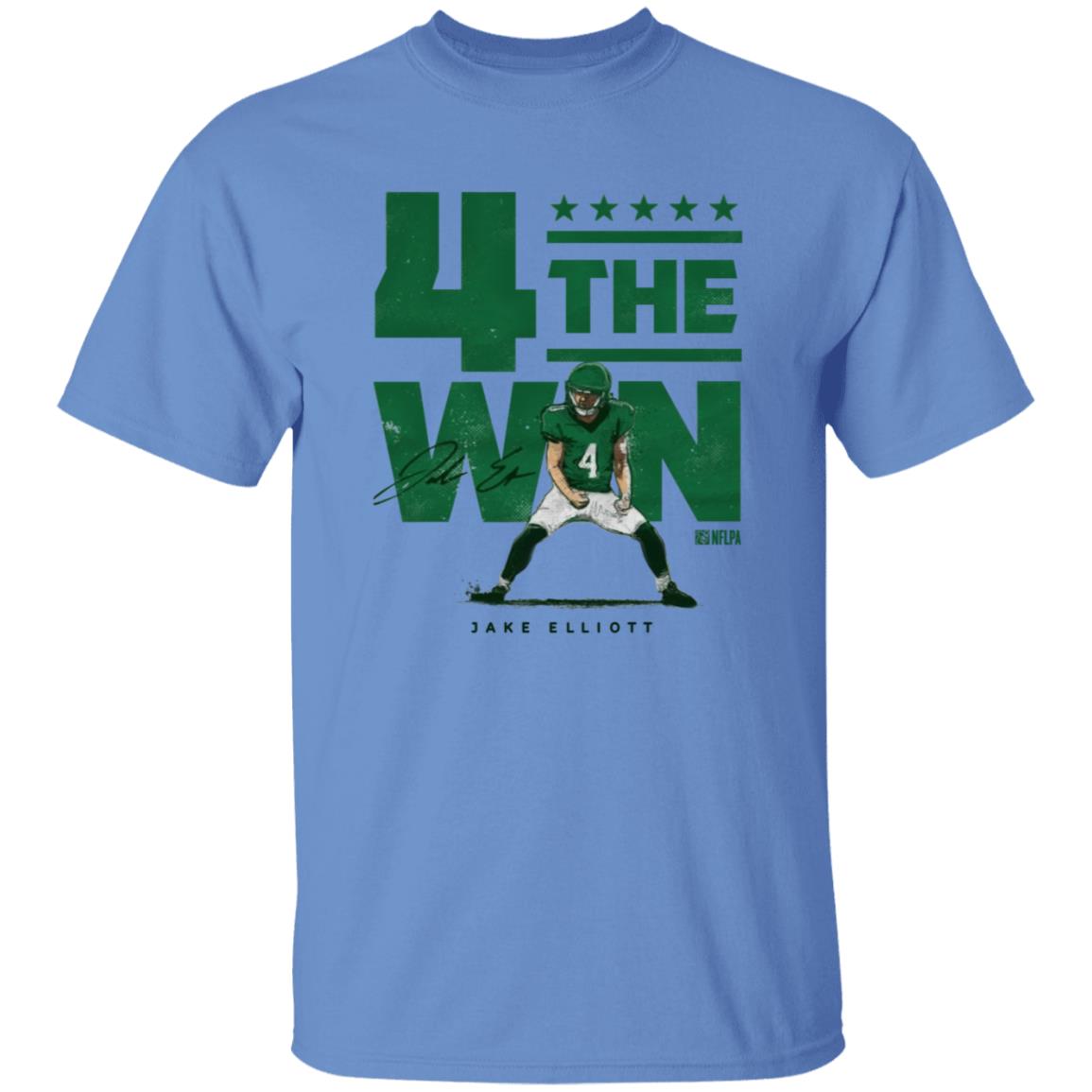 4 The Win Jake Elliott Shirt Nick Sirianni Is Wearing Jake Elliott 4 The Win Shirt - Teechipus