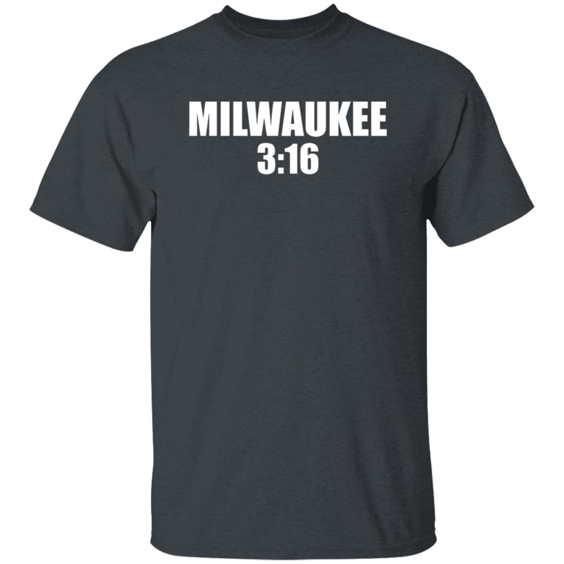 Wwe Event Shop Milwaukee Bucks 3:16 Shirt - Teechipus