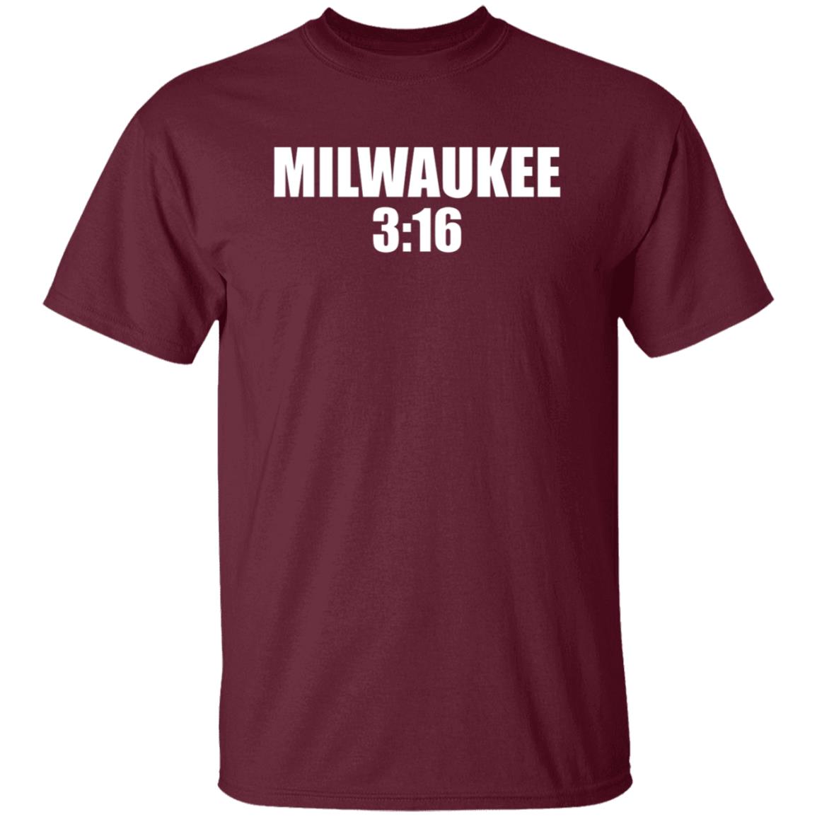 Wwe Event Shop Milwaukee Bucks 3:16 Shirt - Teechipus