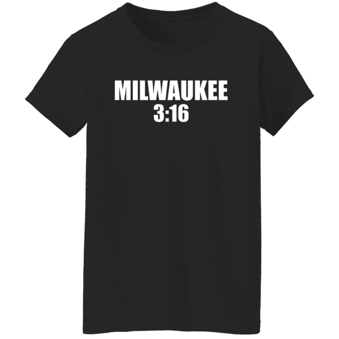 Wwe Event Shop Milwaukee Bucks 3:16 Shirt - Teechipus