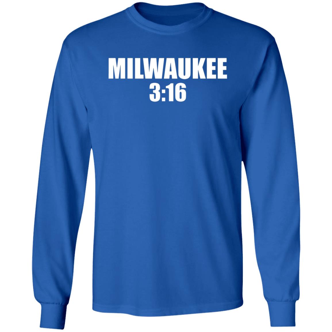 Wwe Event Shop Milwaukee Bucks 3:16 Shirt - Teechipus