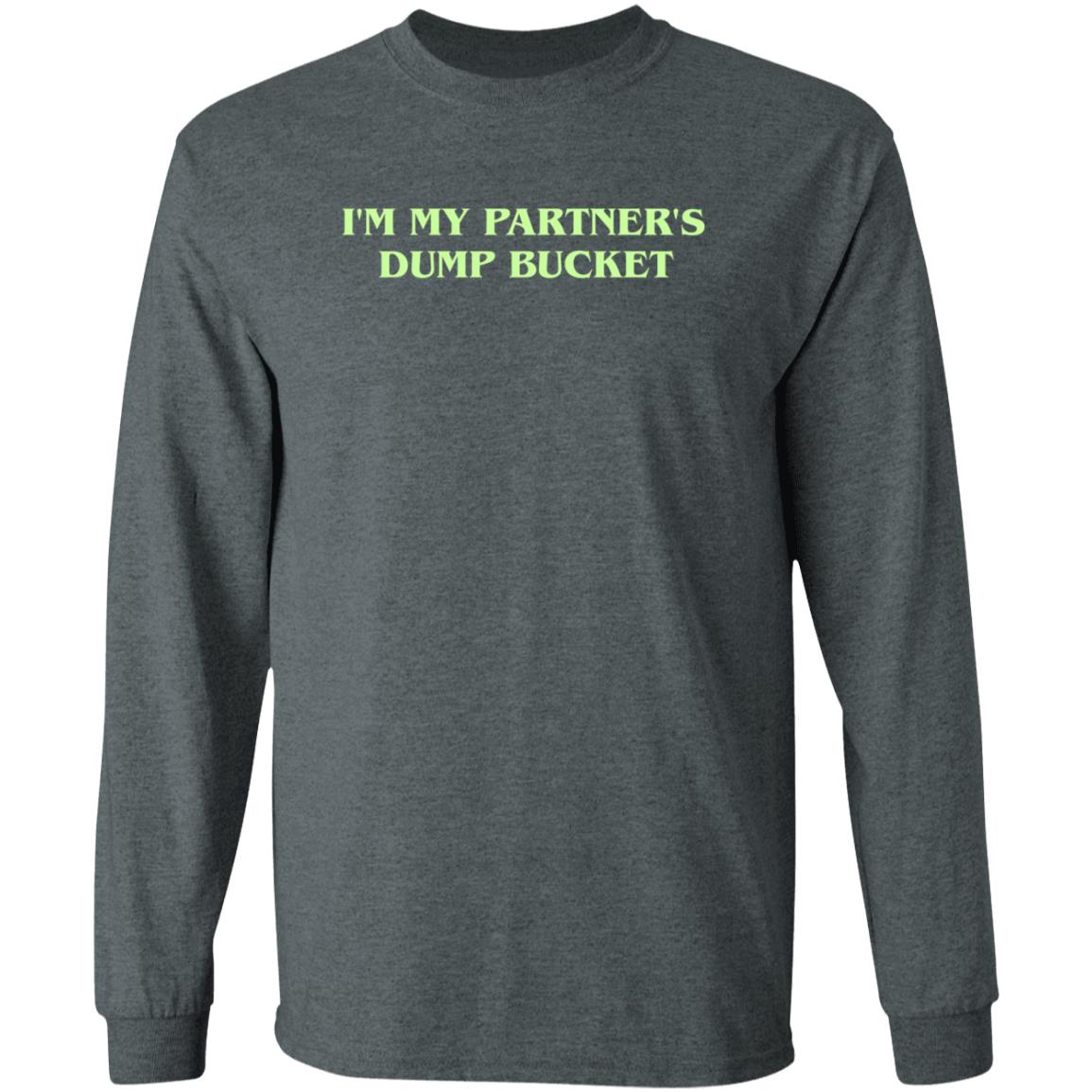 I'm My Partner's Bump Bucket Shirt - Teechipus