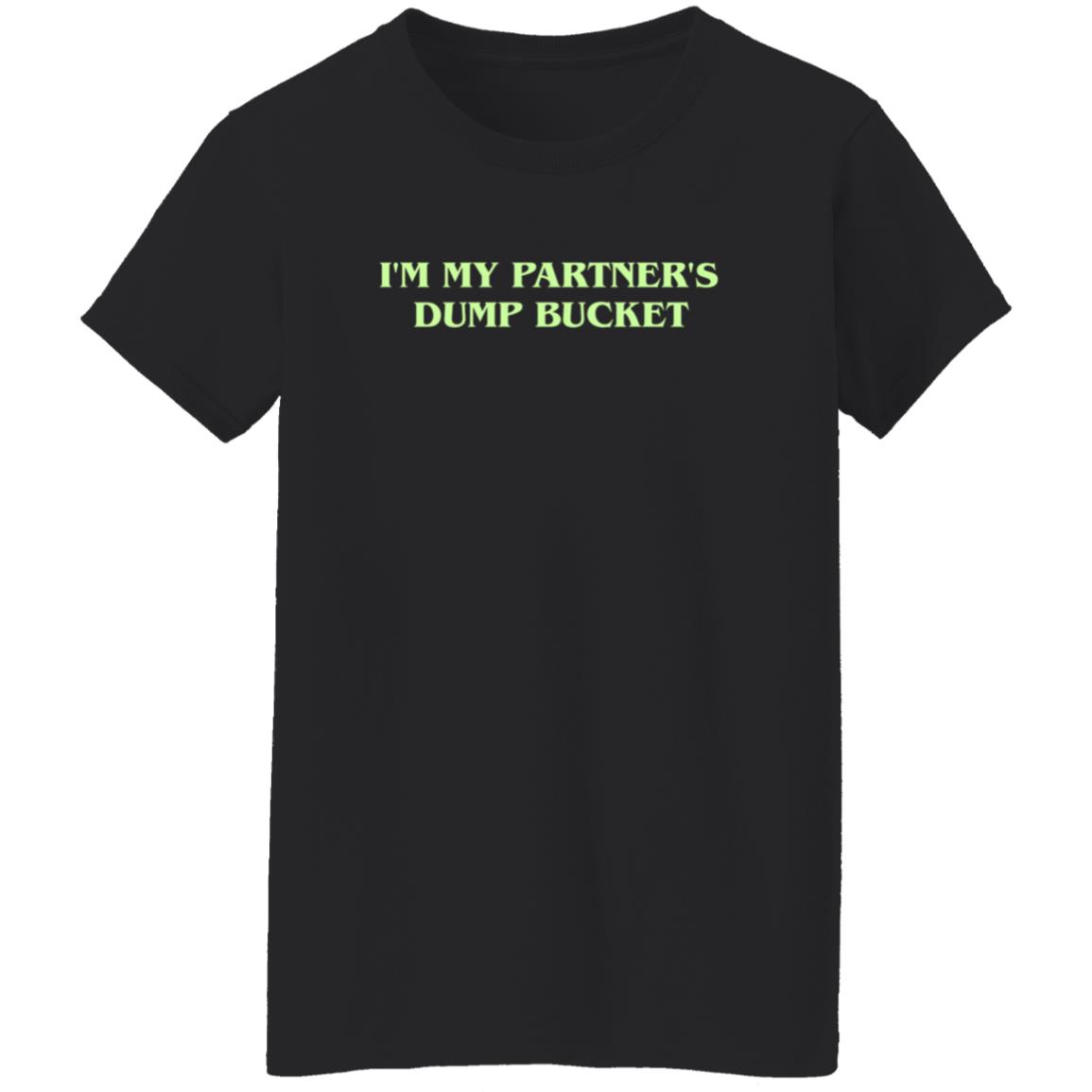 I'm My Partner's Bump Bucket Shirt - Teechipus