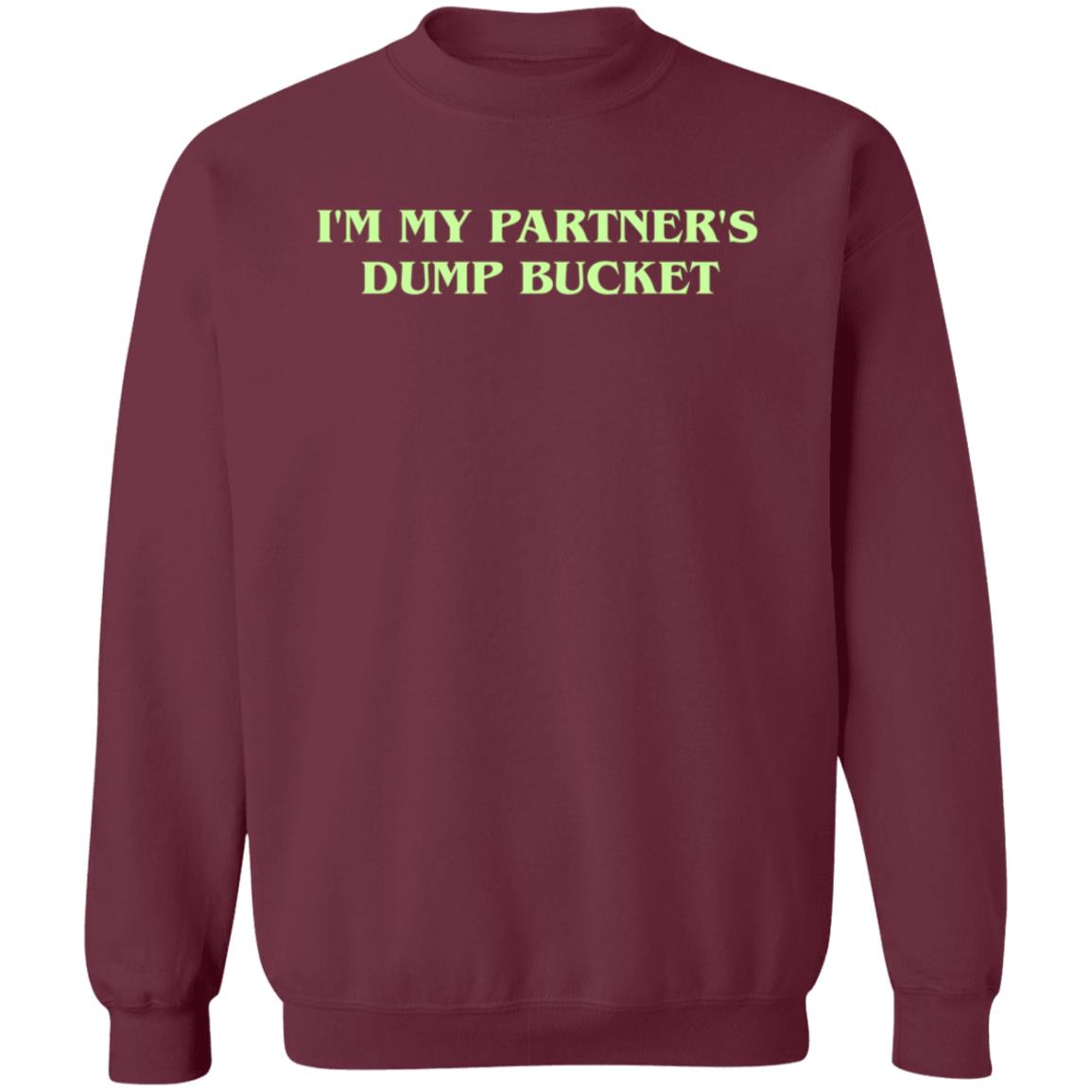 I'm My Partner's Bump Bucket Shirt - Teechipus