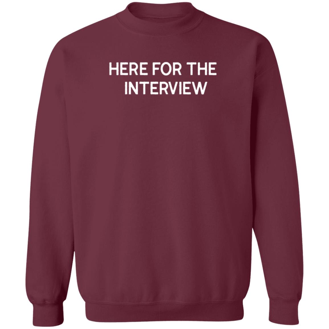 Calebcity Merch Interview Hoodie - Teechipus
