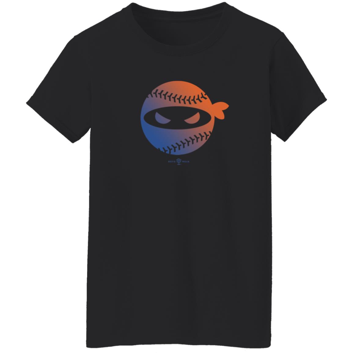 Pitching Ninja Shirt Roto Wear Merch Pitching Ninja Back In Black Edition Shirt - Teechipus