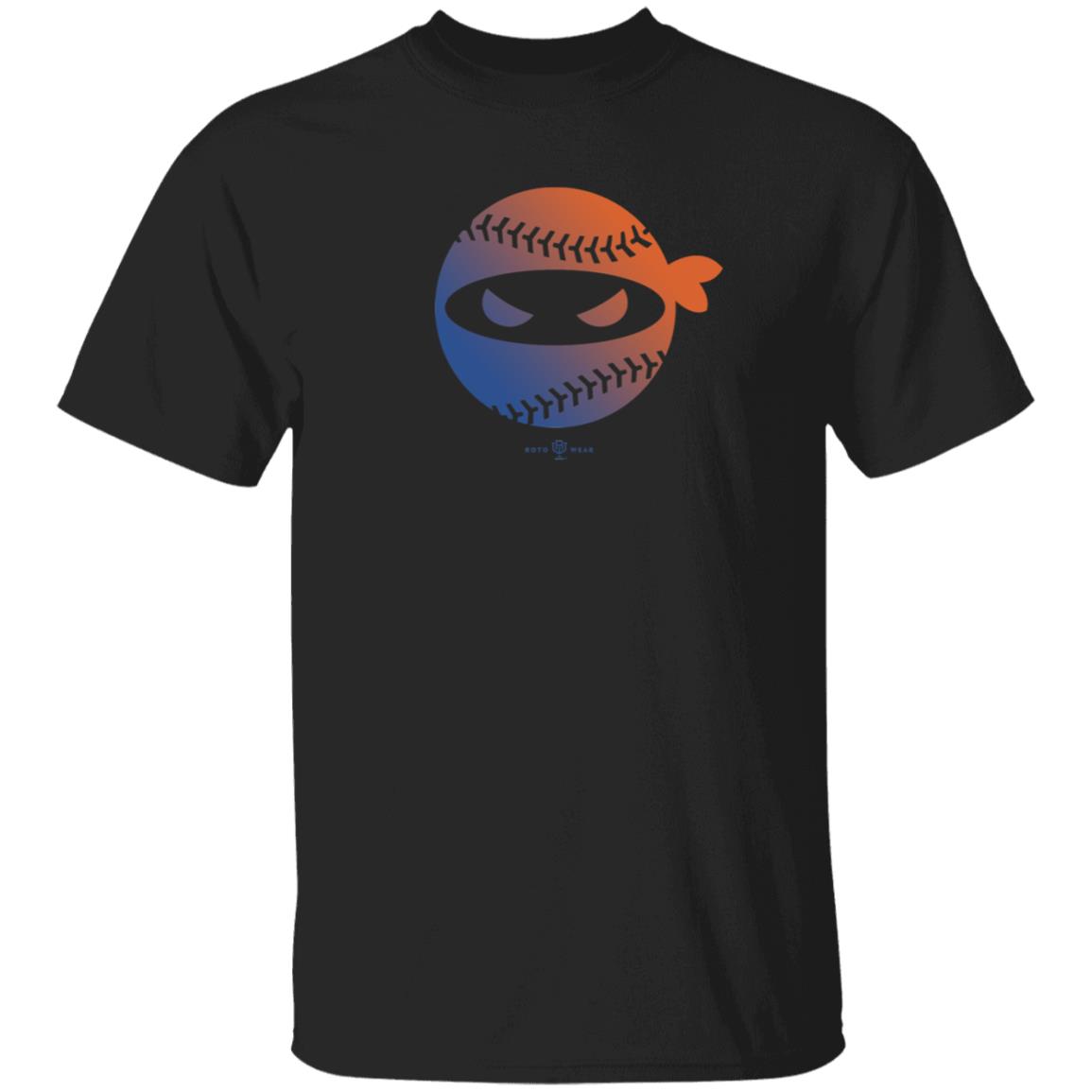 Pitching Ninja Shirt Roto Wear Merch Pitching Ninja Back In Black Edition Shirt - Teechipus