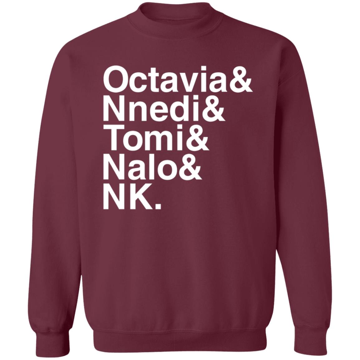 Sistah Scifi Store Octavia Nnedi Tomi Nalo Nk Shirt - Teechipus