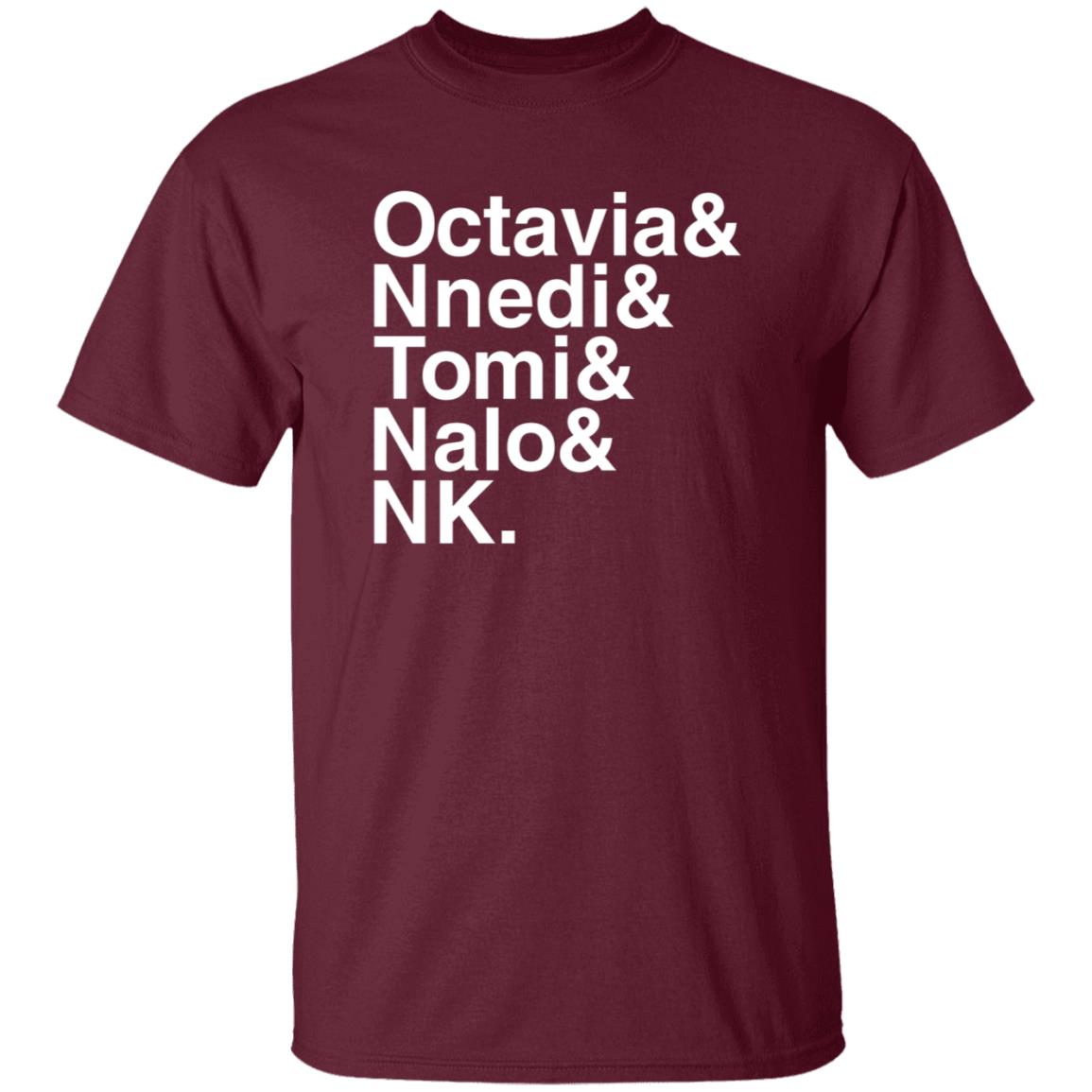 Sistah Scifi Store Octavia Nnedi Tomi Nalo Nk Shirt - Teechipus