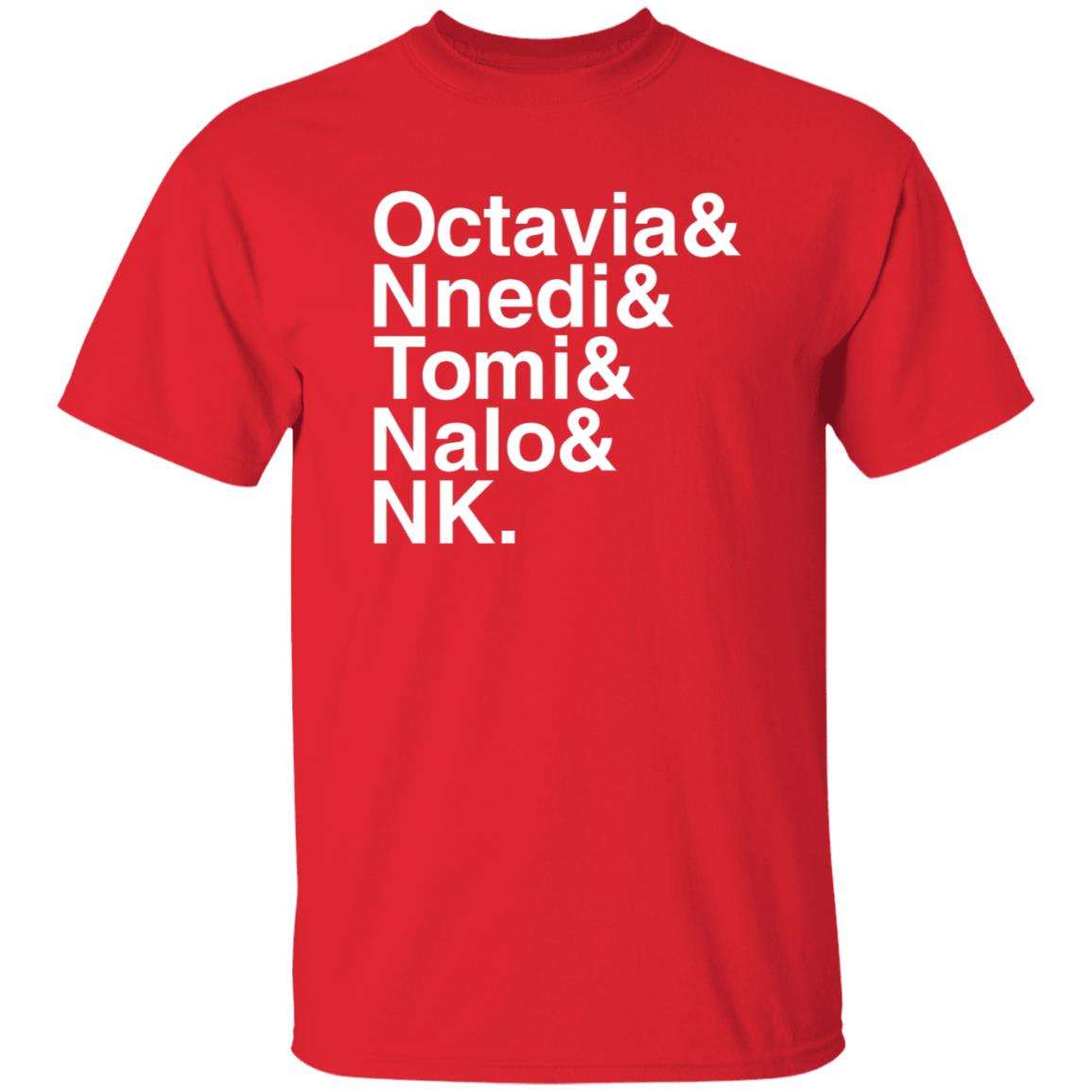 Sistah Scifi Store Octavia Nnedi Tomi Nalo Nk Shirt - Teechipus