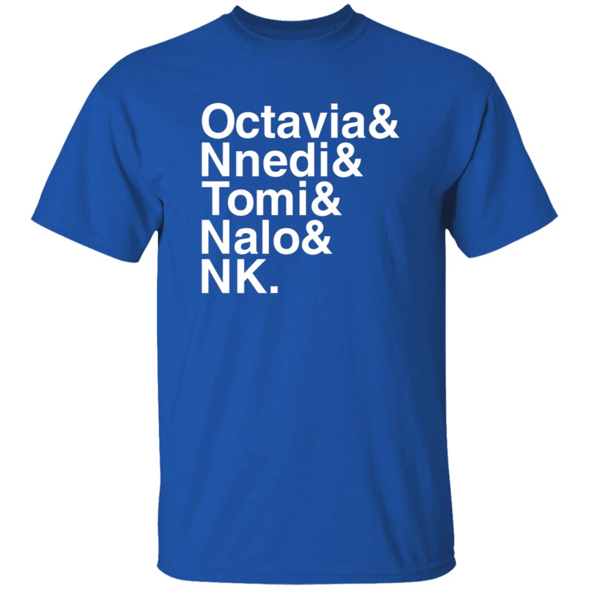 Sistah Scifi Store Octavia Nnedi Tomi Nalo Nk Shirt - Teechipus