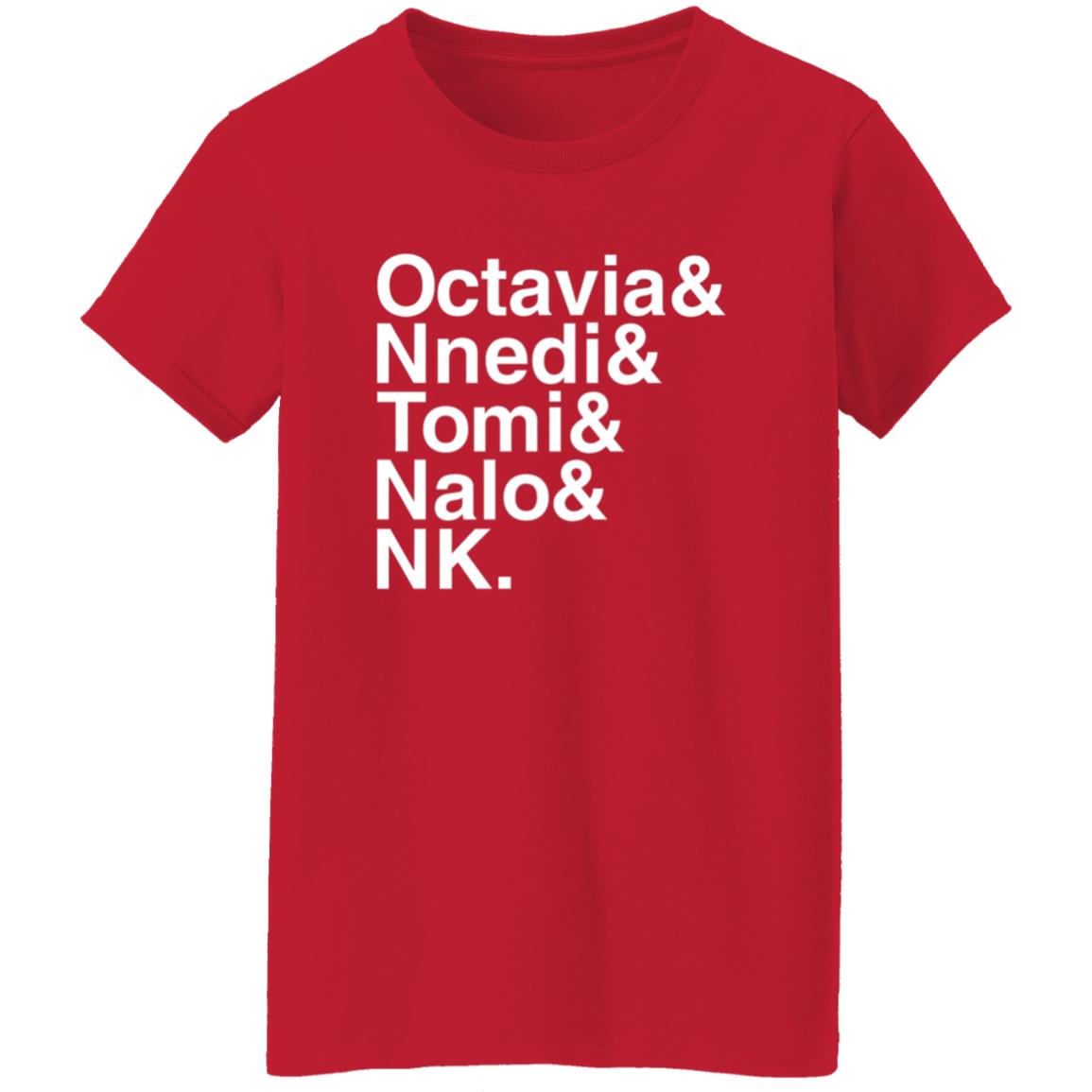 Sistah Scifi Store Octavia Nnedi Tomi Nalo Nk Shirt - Teechipus