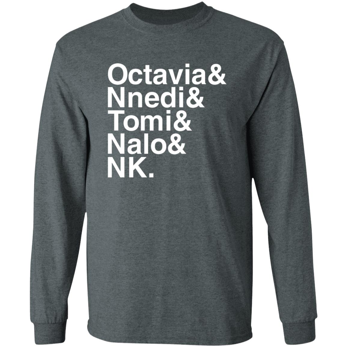 Sistah Scifi Store Octavia Nnedi Tomi Nalo Nk Shirt - Teechipus