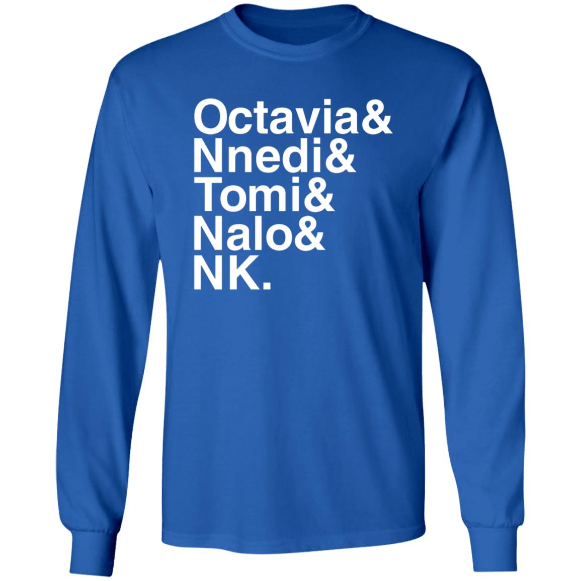 Sistah Scifi Store Octavia Nnedi Tomi Nalo Nk Shirt - Teechipus