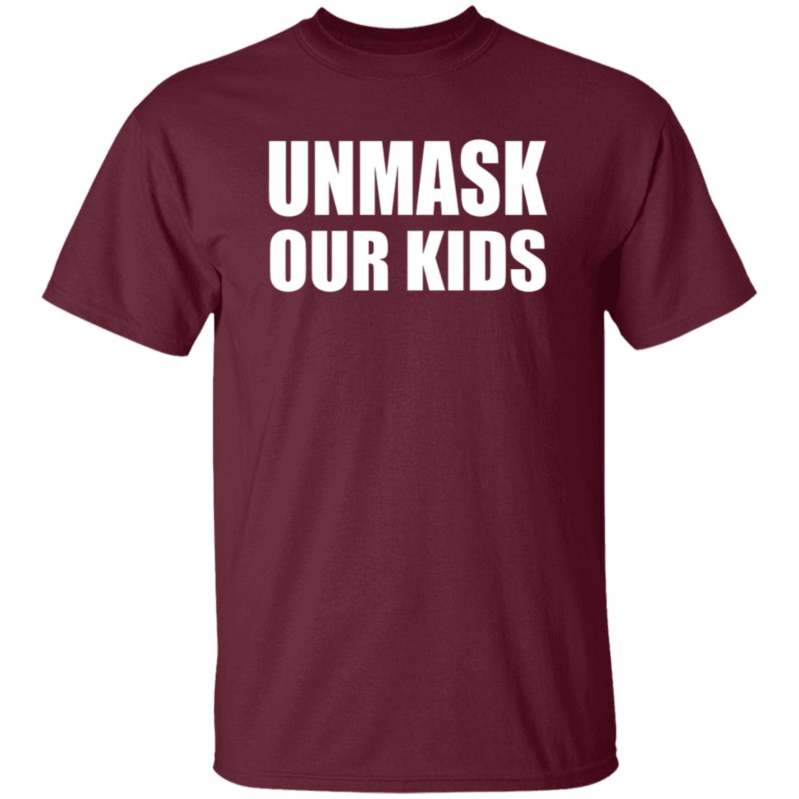 Unmask Our Kids Shirt Connecticut - Teechipus