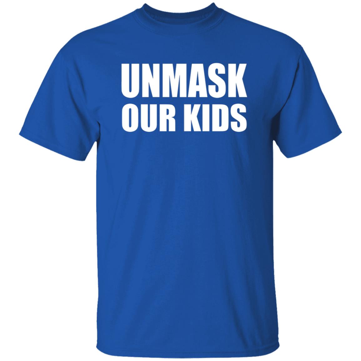 Unmask Our Kids Shirt Connecticut - Teechipus