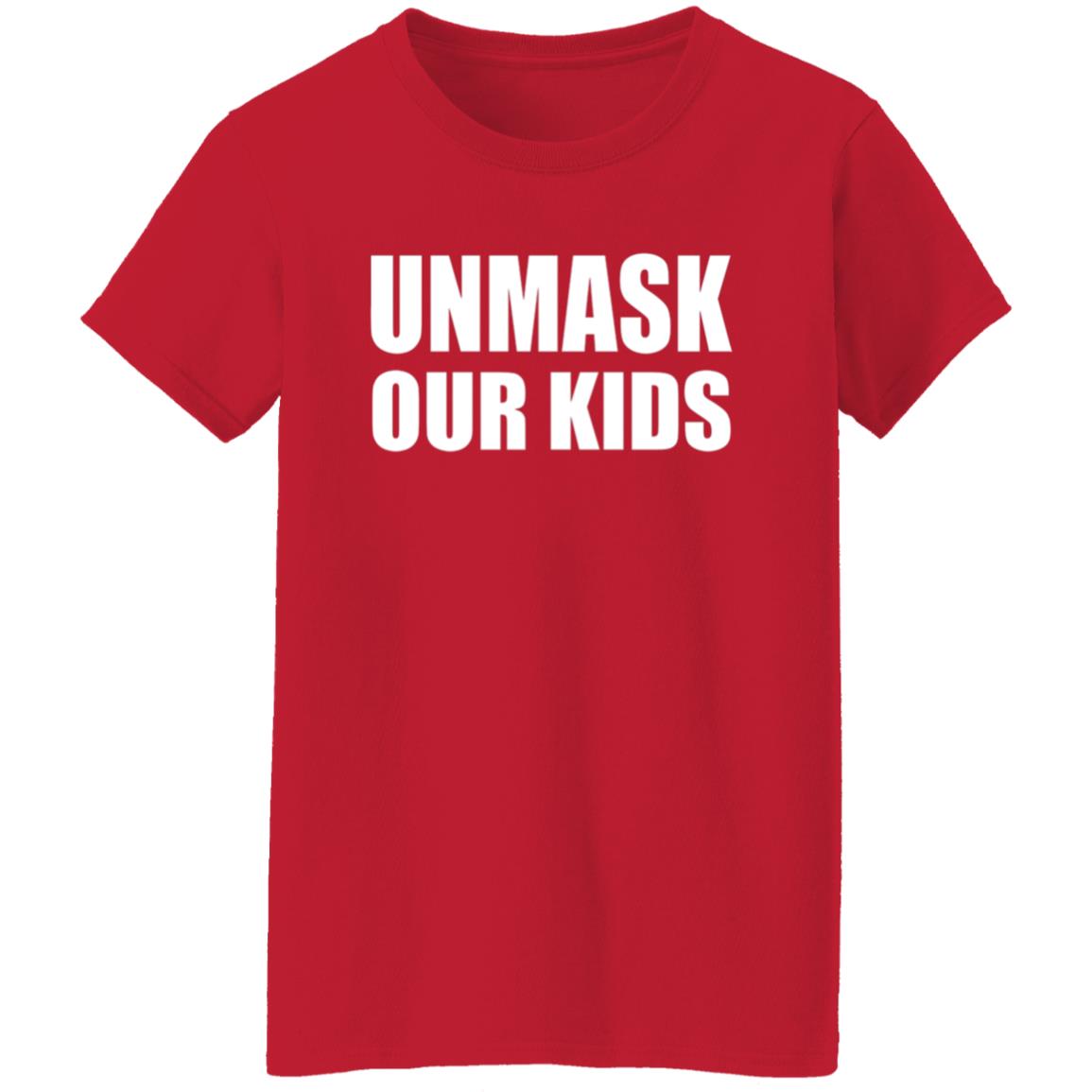 Unmask Our Kids Shirt Connecticut - Teechipus