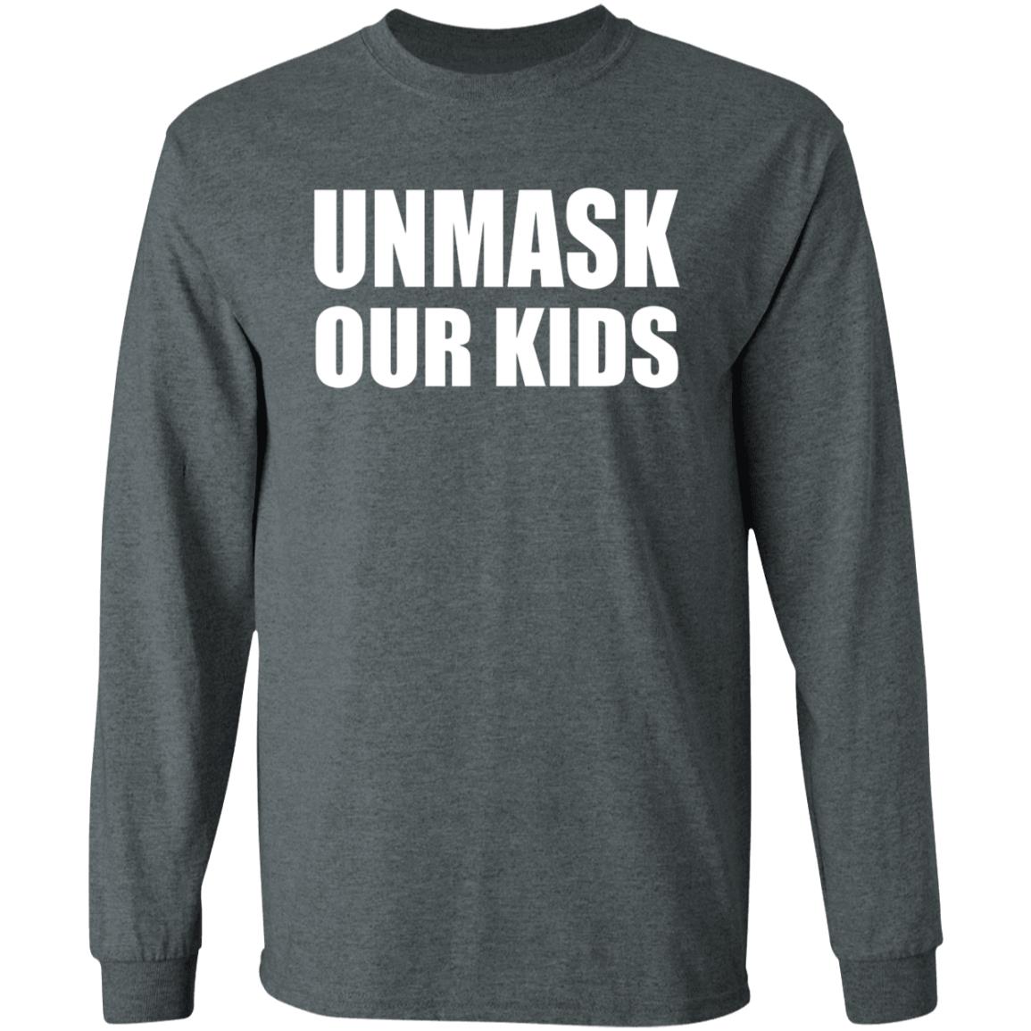 Unmask Our Kids Shirt Connecticut - Teechipus