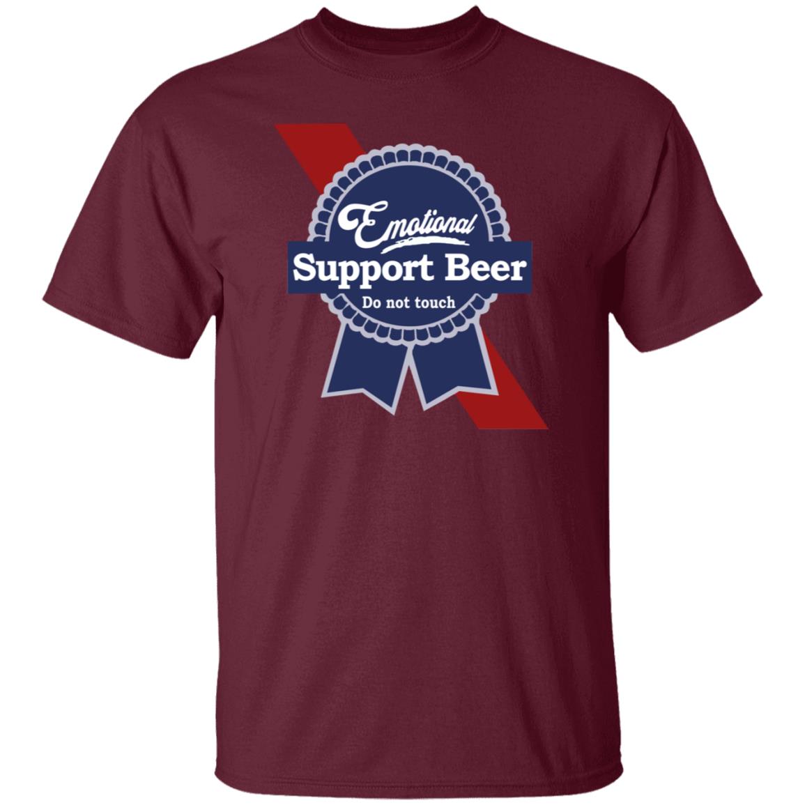 Emotional Support Beer Do Not Touch Shirt - Teechipus