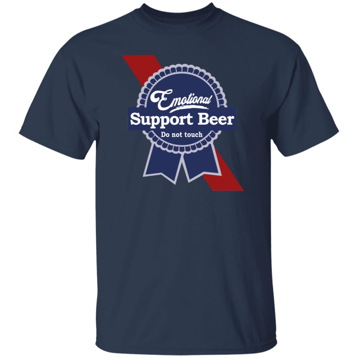 Emotional Support Beer Do Not Touch Shirt - Teechipus
