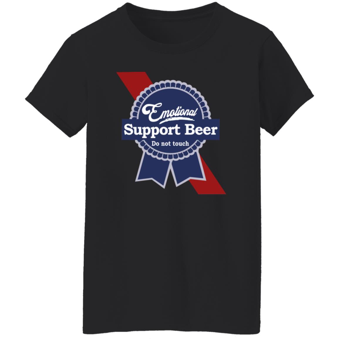Emotional Support Beer Do Not Touch Shirt - Teechipus