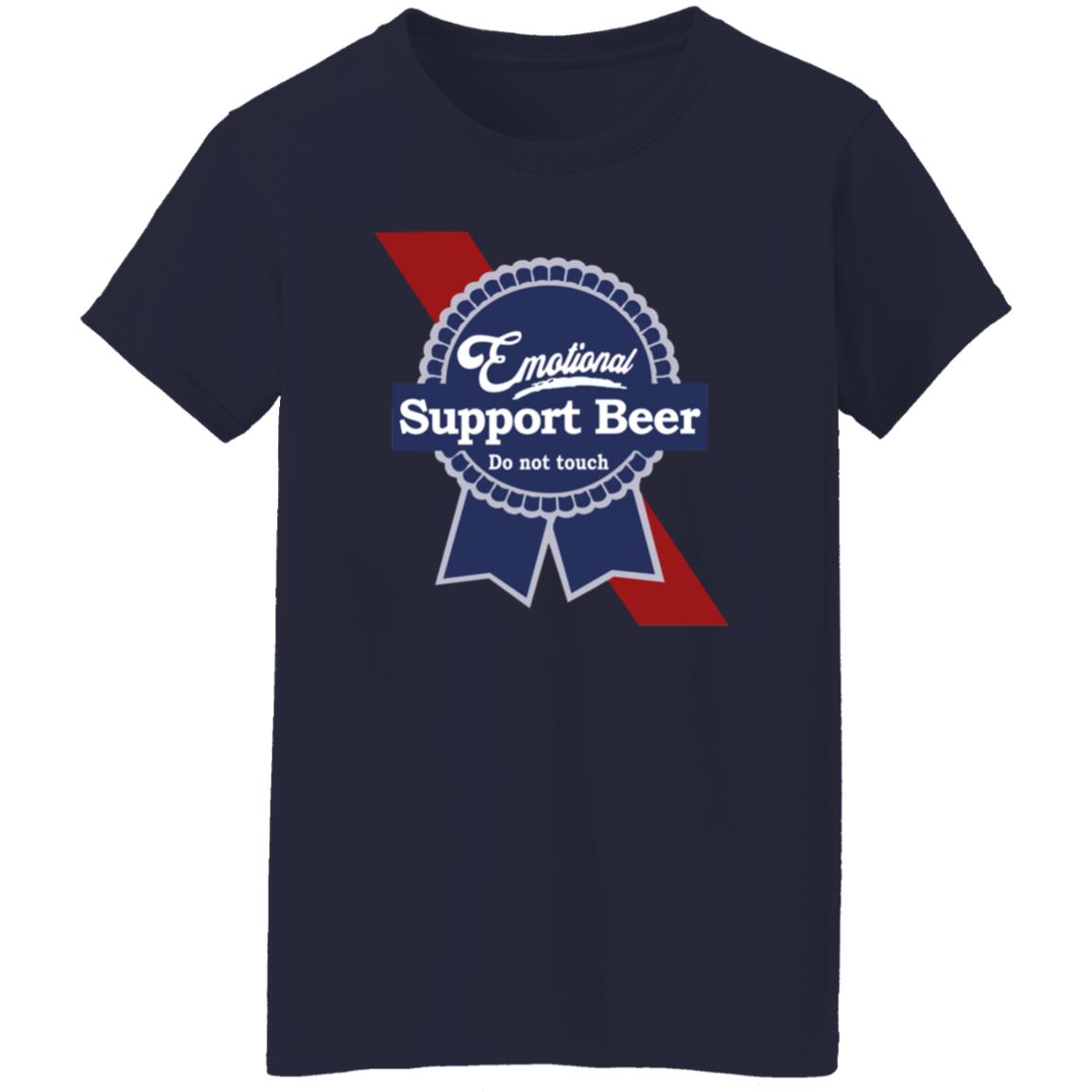 Emotional Support Beer Do Not Touch Shirt - Teechipus